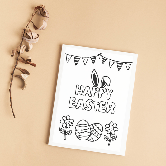 Free Easter Colouring Printable