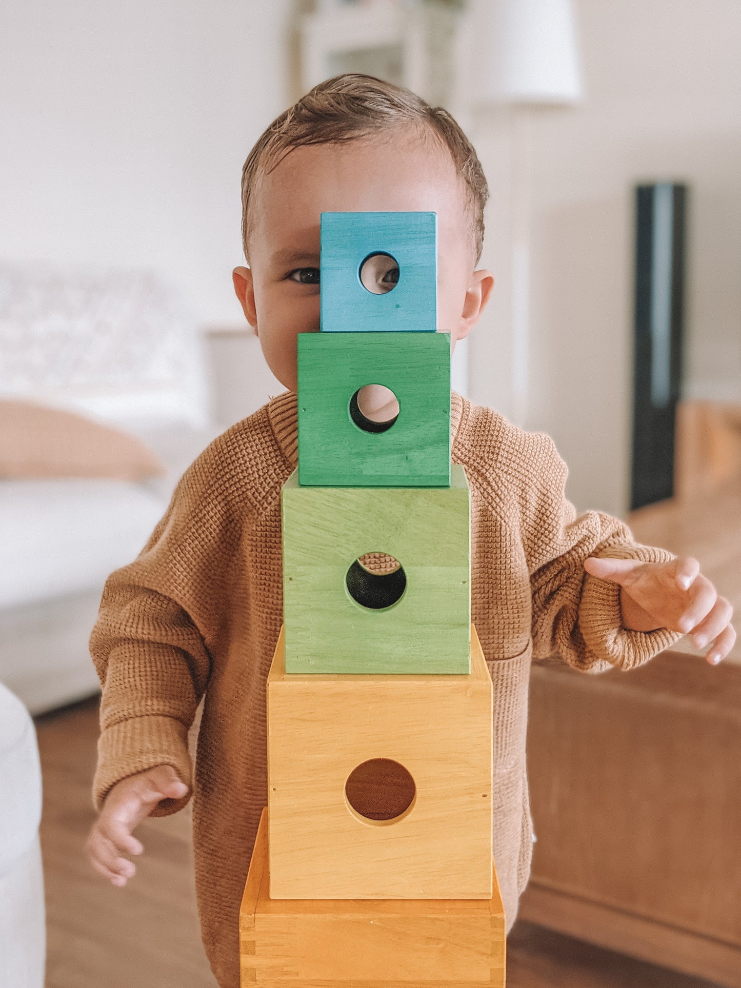 Rainbow Nesting Boxes