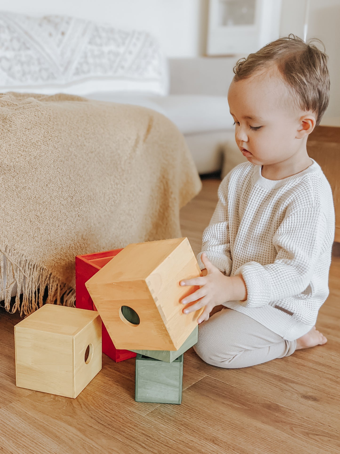 Rainbow Nesting Boxes