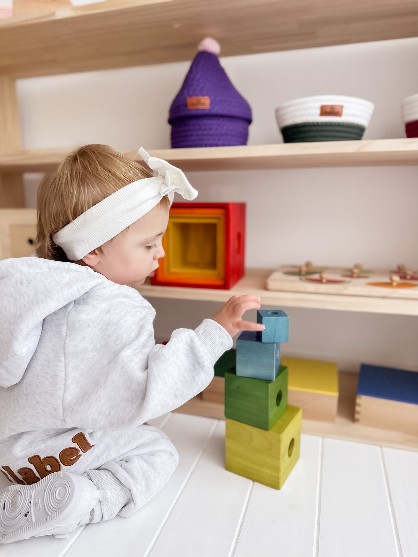 Rainbow Nesting Boxes