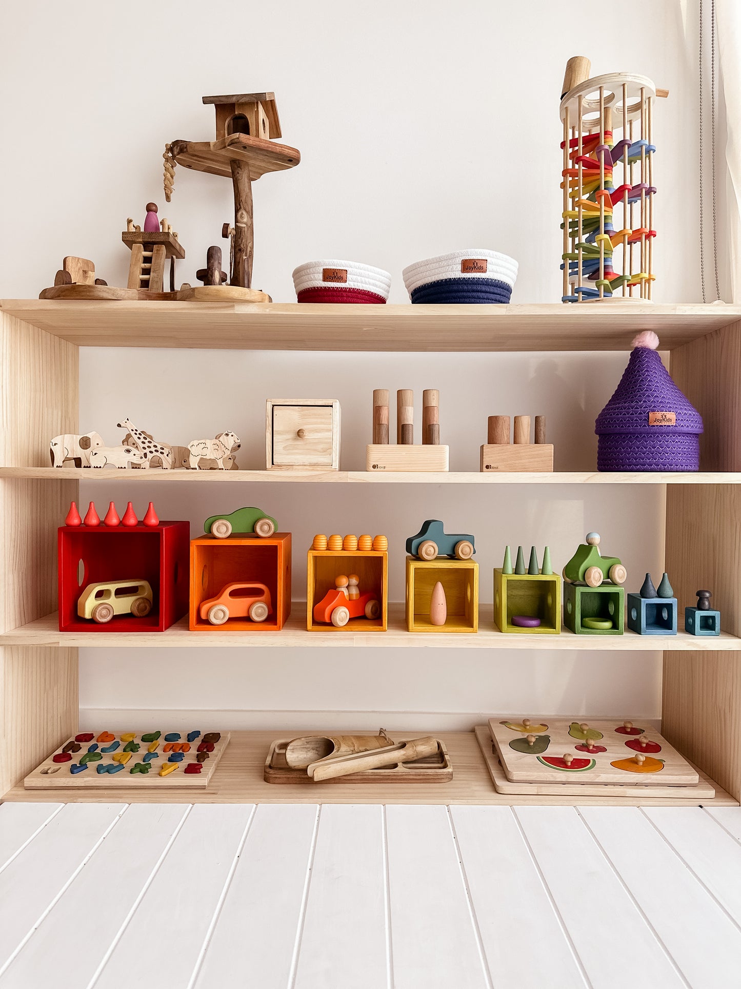 Rainbow Nesting Boxes