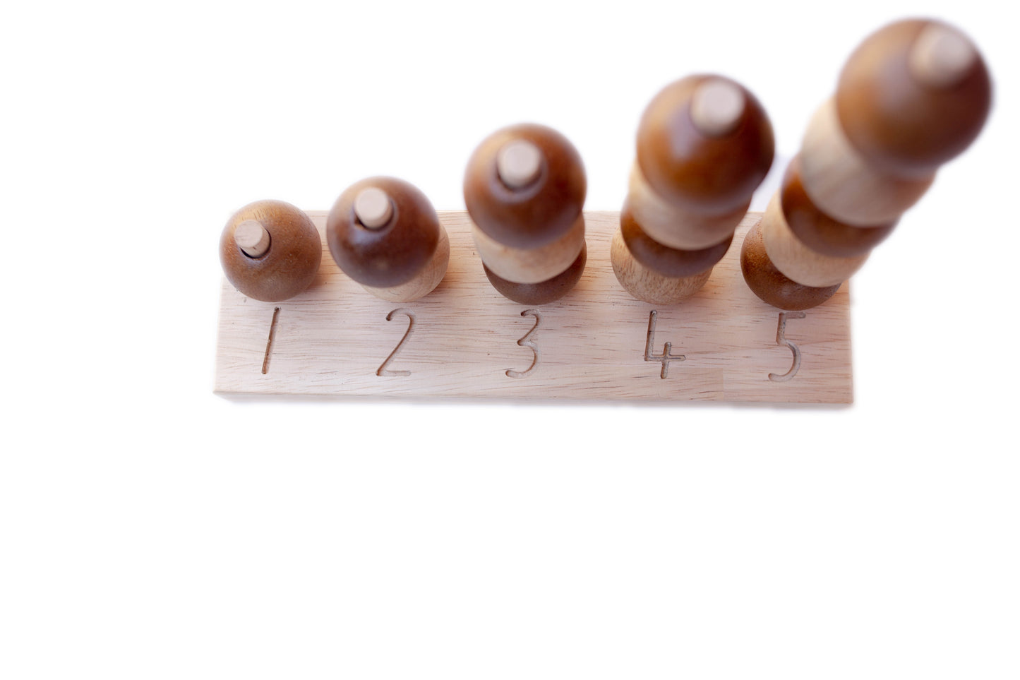 Natural Counting Ball Stacker