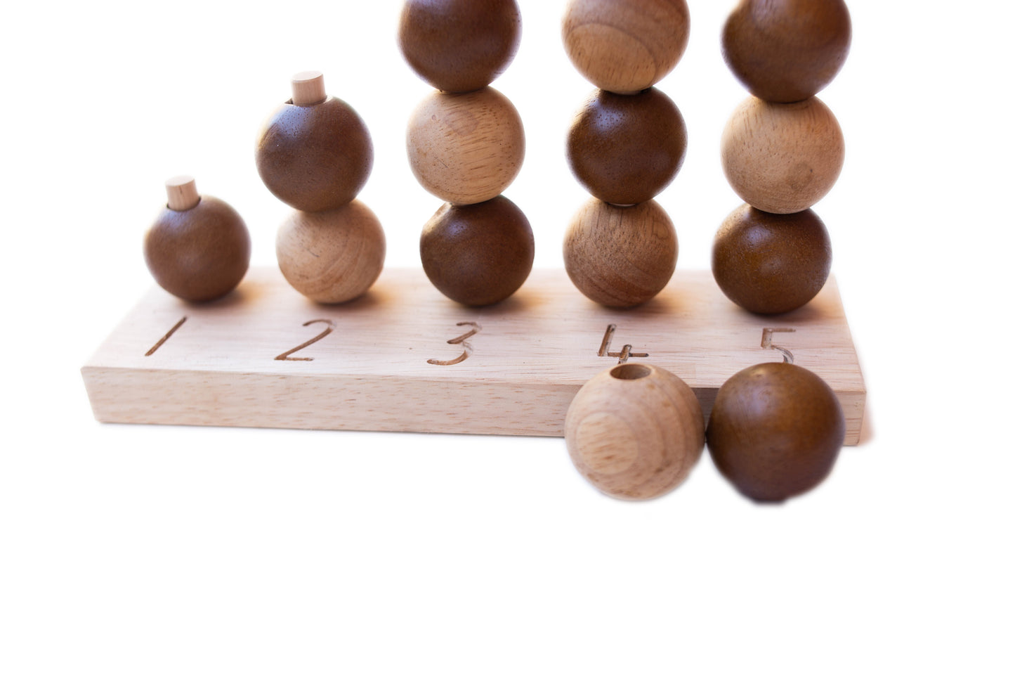 Natural Counting Ball Stacker