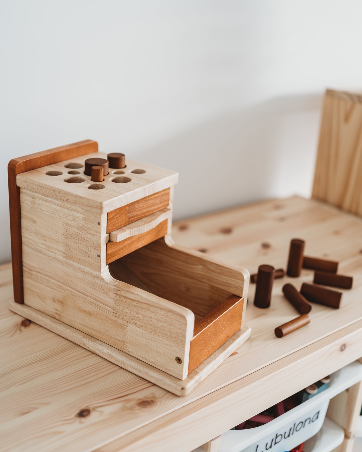 Montessori Cylinder Post Box