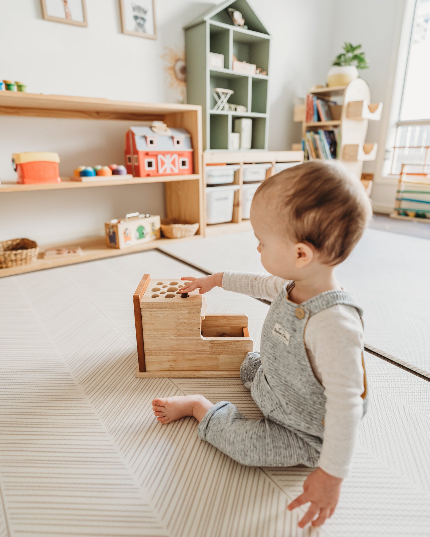 Montessori Cylinder Post Box