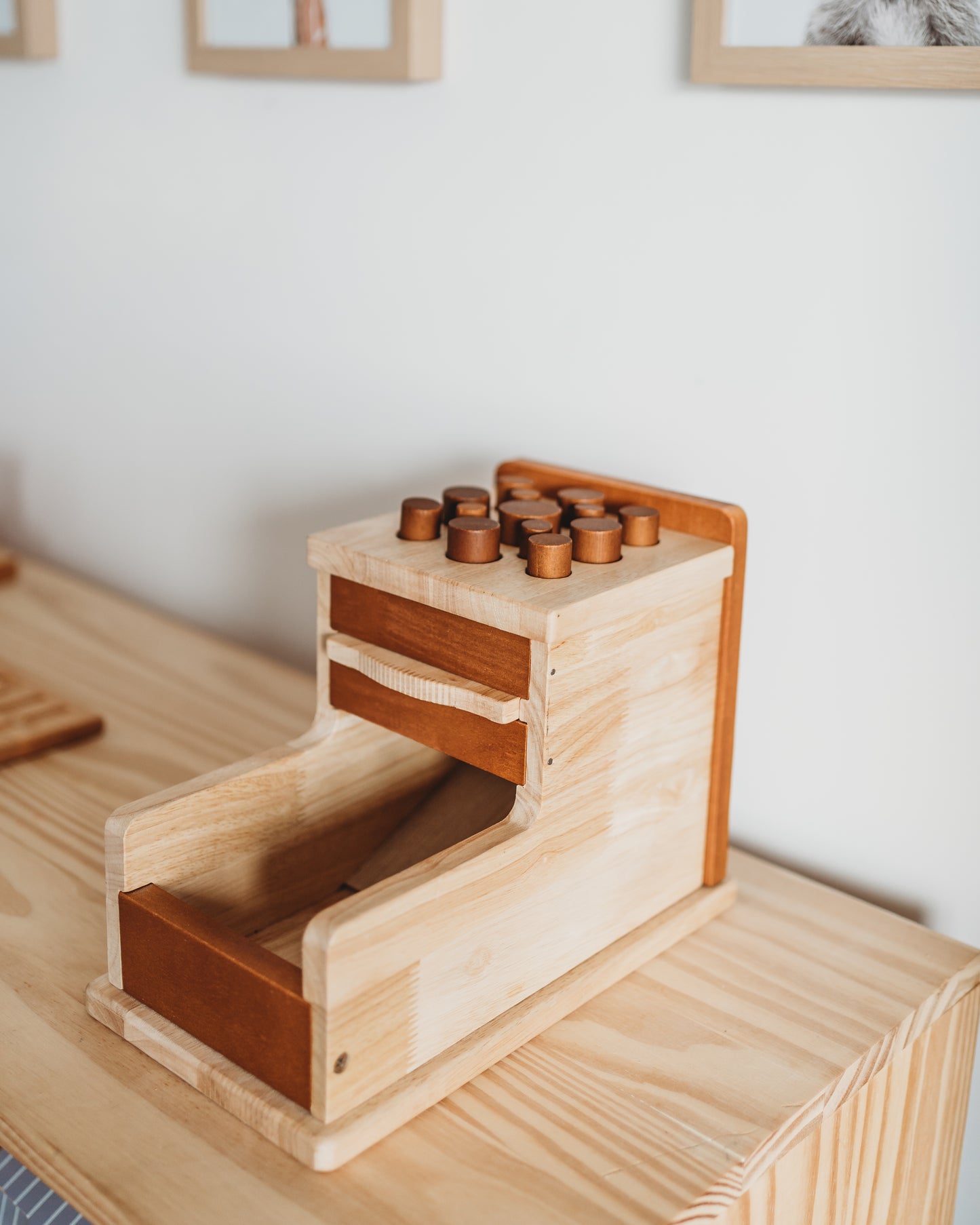 Montessori Cylinder Post Box