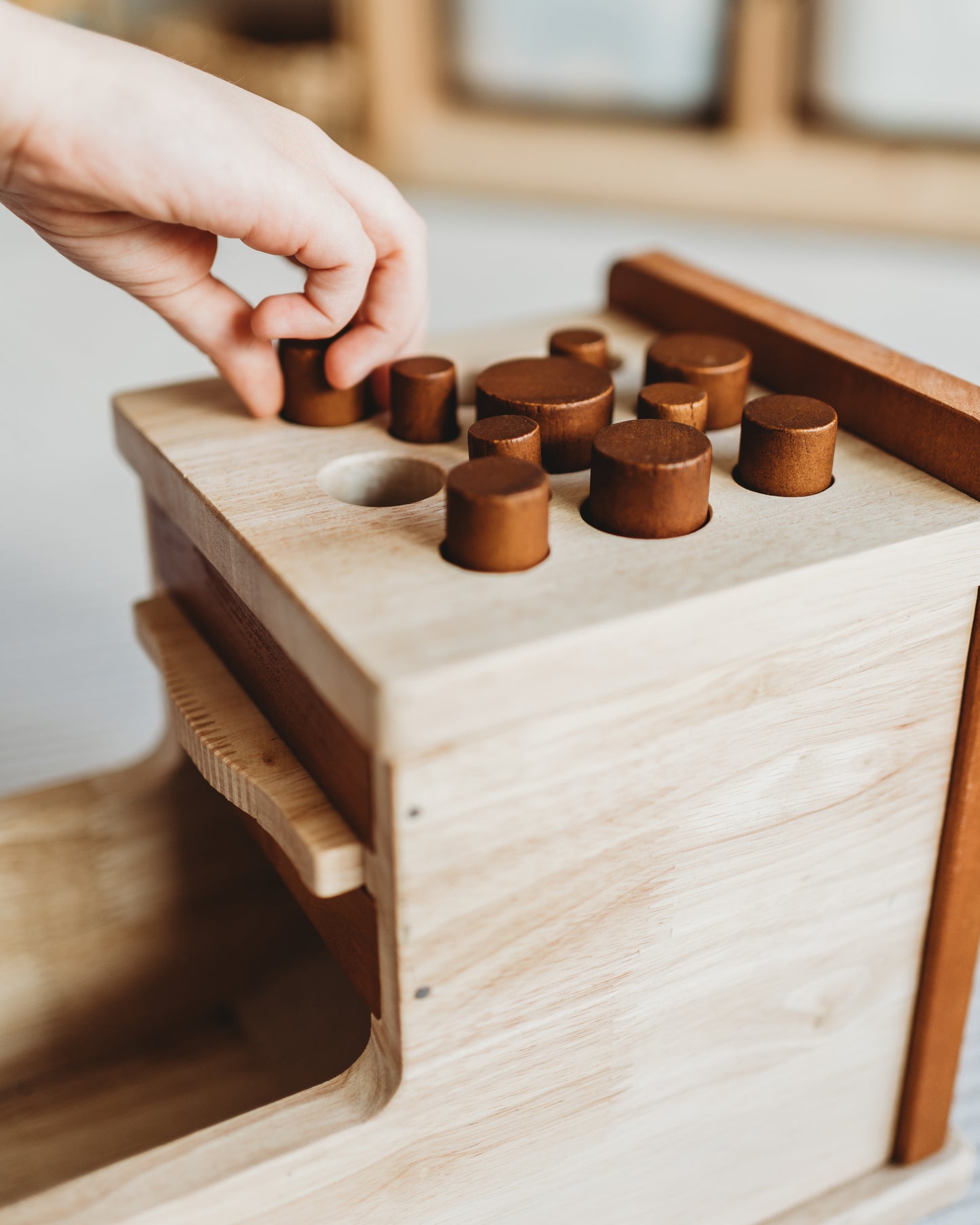 Montessori Cylinder Post Box