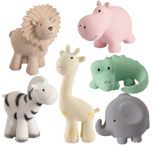 Tikiri My First Zoo Animals (Set of 6)