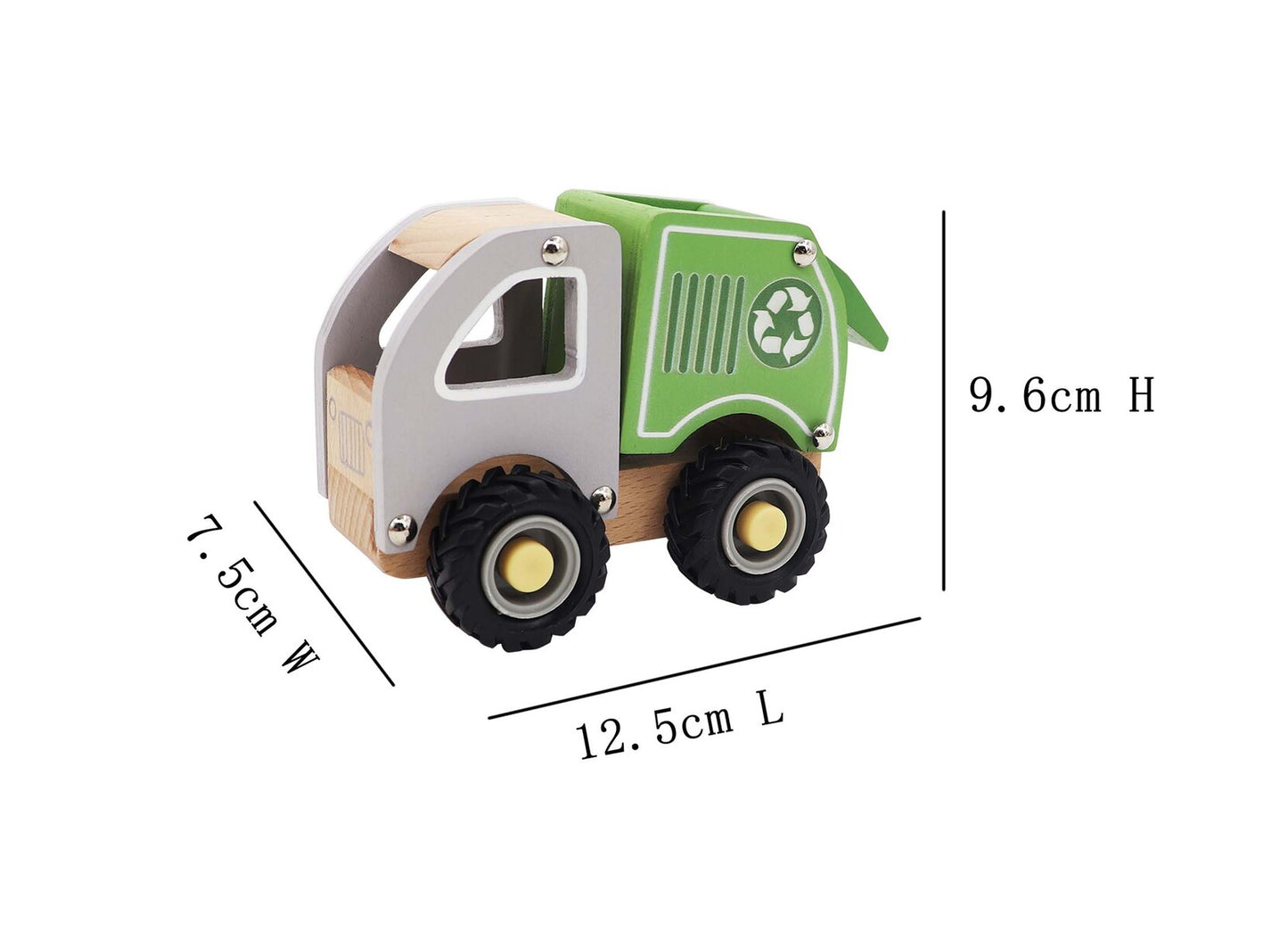 Wooden Recycling Truck