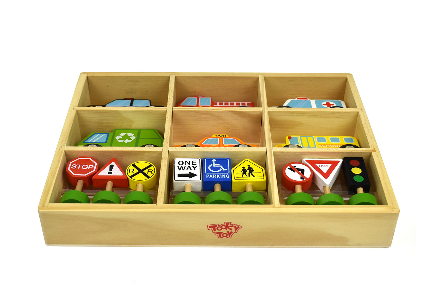 Wooden Vehicles Set