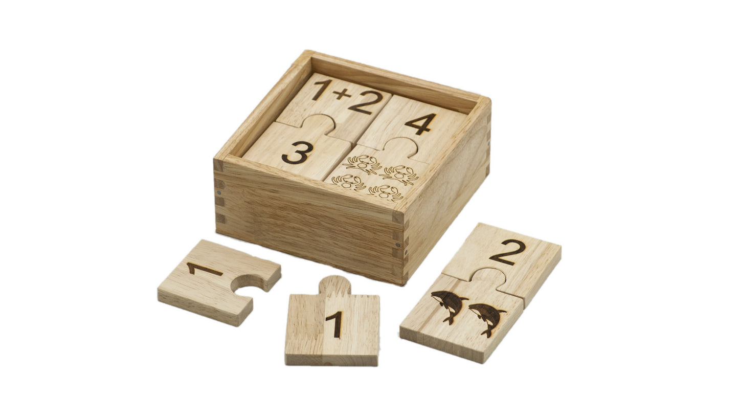 Wooden Number Jigsaw Puzzle