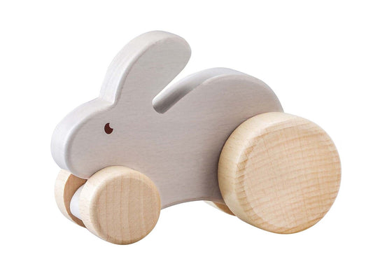 Wooden Rabbit Car