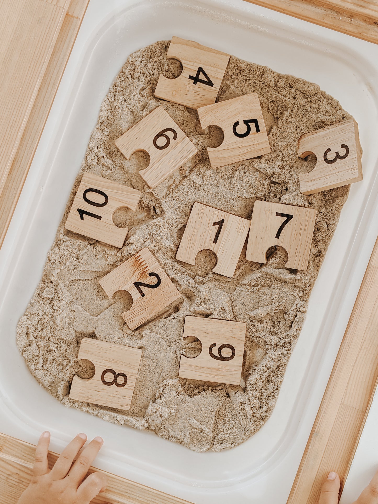 Wooden Number Jigsaw Puzzle